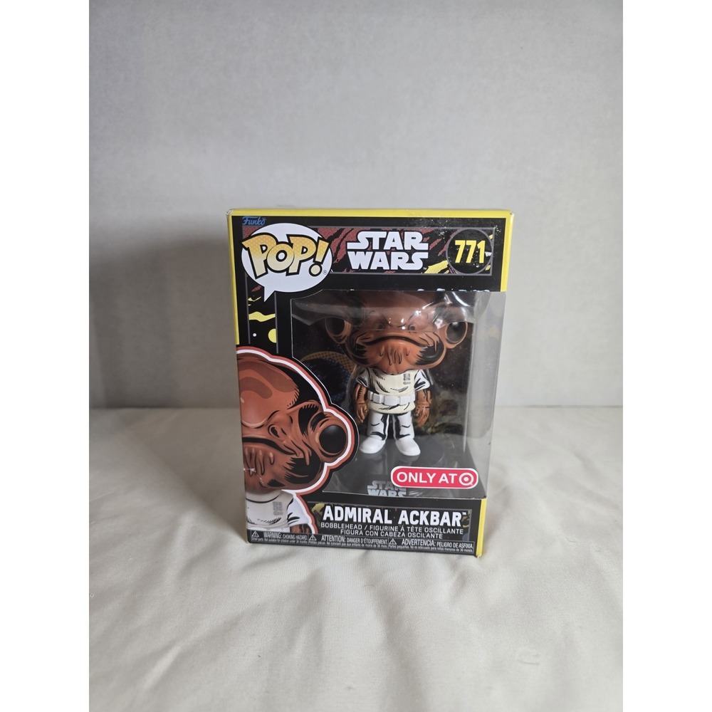 Funko POP Star Wars: Retro ADMIRAL ACKBAR #771 (Return of the Jedi)